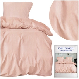 Bedding 140 x 200 2pcs Cotton Satin No. A1659