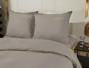 Bedding set 160 x 200 4 pieces with Areta 06 embroidery