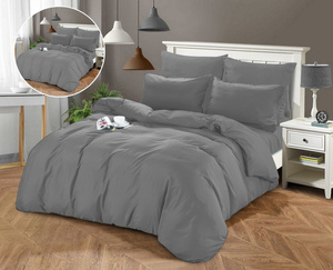 Bedding 160 x 200 3pc Satin Single Bruni 13