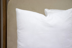 Cotton pillowcase 50 x 50 Uniform Ola White White