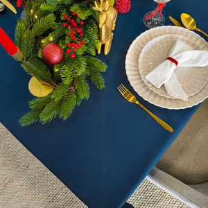 Tablecloth 140x200 Stain-Resistant Surbo Navy Blue