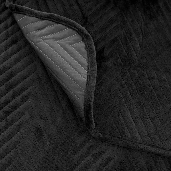 Bedspread 70 x 160 Herringbone Velvet Caden 04