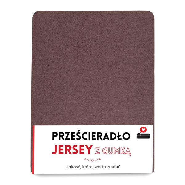Prześcieradło 200 x 220 Jersey z Gumką Gaja 45