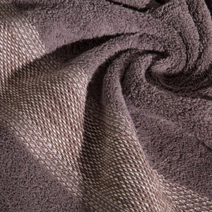 Komplet Ręczników Kąpielowych 2 szt Kali Brąz