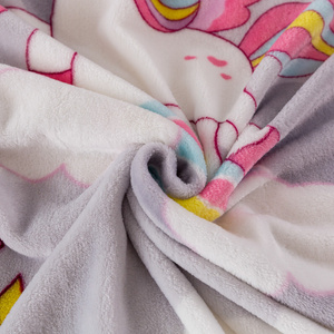 Koc 160 x 200 Mikrofibra Gładka Inger 16