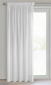 Curtain 140 x 270 Decorative Tape Agis White