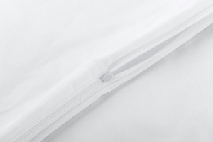 Cotton Pillowcase 40 x 40 Hotel Smooth Zipper Juan