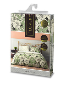 Bedding 160 x 200 3pc Cotton Flovery 002
