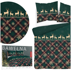 Bedding 220 x 200 3pc Vicenza Cotton pattern 5818B