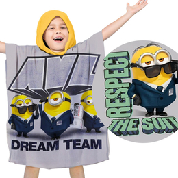 Quick-Drying Bath Towel 55 x 110 Poncho Licensed 01