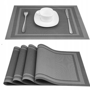 30 x 45 Decorative Americano Graphite Placemat