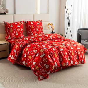 Pościel 220 x 200 3cz Gładka Eusebia Home 24