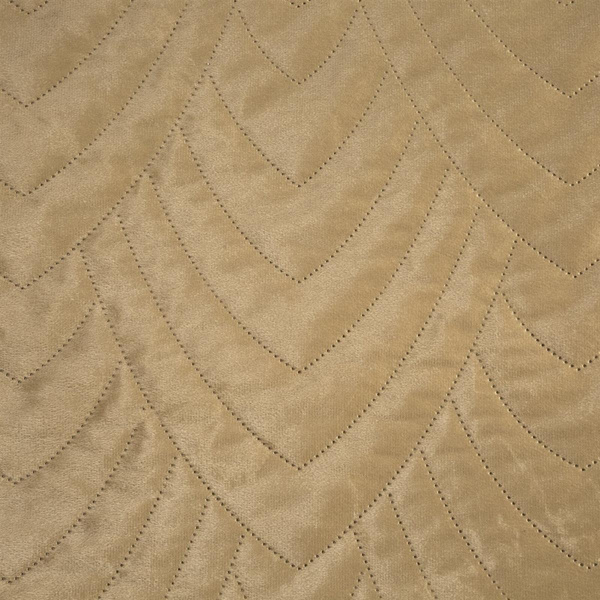 Narzuta 170 x 210 Pikowana Velvet Luiz6 Beż