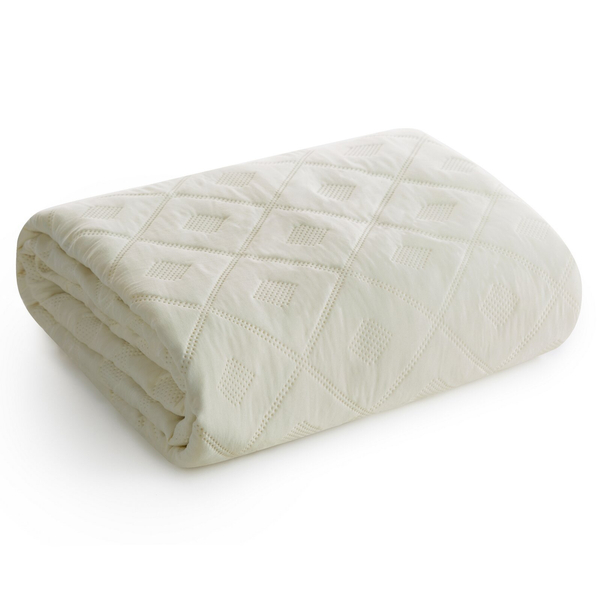 Narzuta 200 x 220 Design Pikowana Alara6 Krem