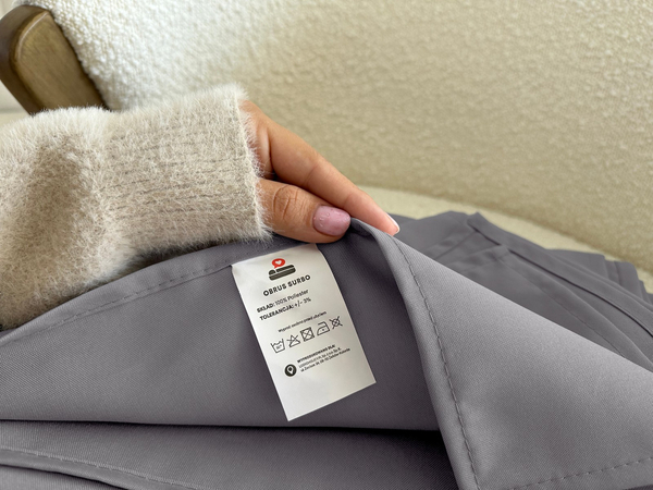 Tablecloth 150x350 Stain-Resistant Surbo Light Grey