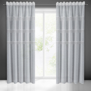 Decorative Curtain Ines 140 x 270 Tape White