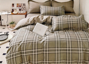 Bedding set 160 x 200 3 pieces Cotton Satin no. A1772