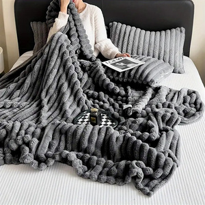 Blanket 160 x 200 Microfiber Plush Shirley 02