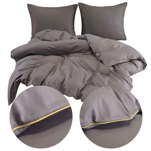 Bedding 200 x 220 3pcs Satin Cotton with Biza Can 08