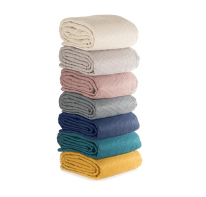 Narzuta 170 x 210 Pikowana Dekoracyjna Boni1 Granat