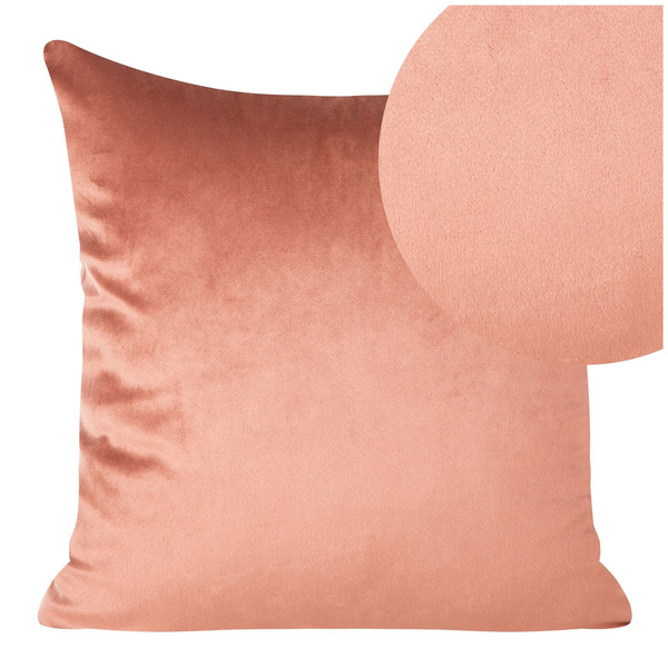 Poszewka Velvetowa Pierre 40 x 40 Ciemnoróżowy