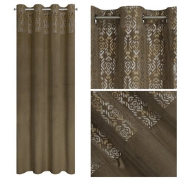 Curtain 140 x 250 Decorative Liza Beige+Gold