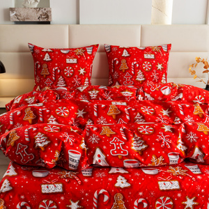 Pościel 160 x 200 3cz Gładka Eusebia Home 24