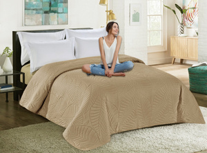 Bedspread 170 x 210 Embossed Microfiber Nicole 15
