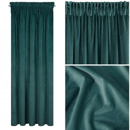 Curtain 140 x 270 Ready Decorative Villa C. Turquoise