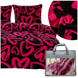 Pościel 200 x 220 3cz Mikrofibra Miś Martino 3181