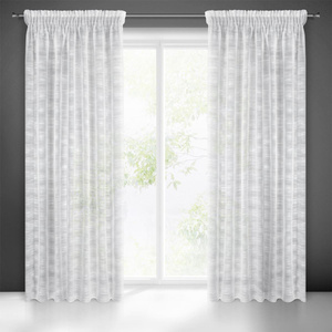 Ready-made curtain Astera on tape 140 x 270 White