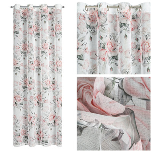 Zasłona 140 x 270 Dekoracyjna Ellie Przelotki B+Ró