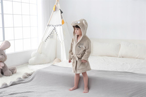 Children's Microfiber Bathrobe S 110 Doggie