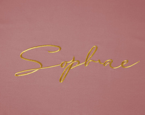 Bedding set 160 x 200 3 pcs with Areta 10 embroidery