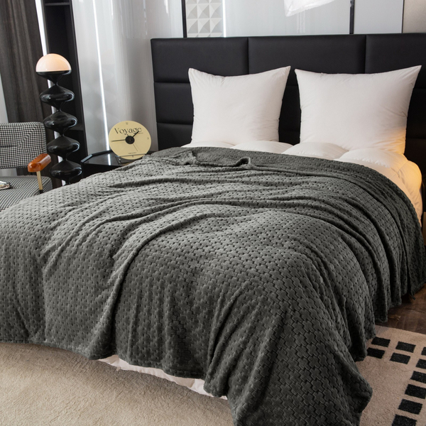 Koc 160 x 200 Mikrofibra Tłoczona Gediz 05