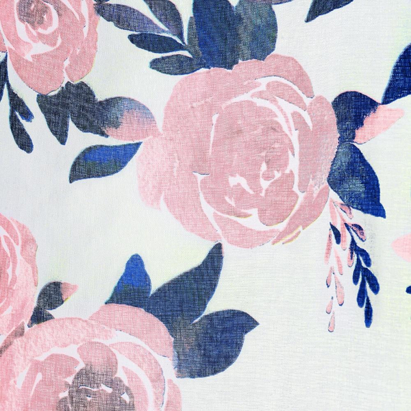 Firana 140 x 250 Dekoracyjna Mansion Taśma Biały