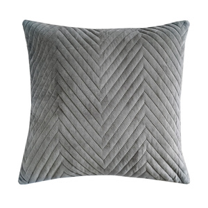 Poszewka 40 x 40 Jodełka Welurowa Caden 01