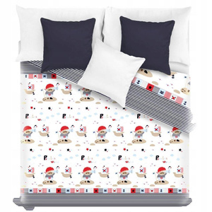 Bedspread 160 x 220 Quilted Children's Pirates