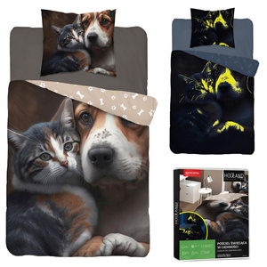 Bedding 160 x 200 2pcs FLUO Youth Jaime 4731A