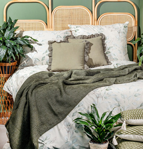 Pillowcase 60 x 60 Decorative Monte 6C Olive