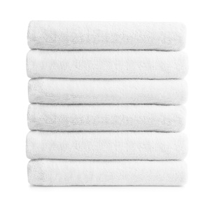 Set of towels 6pcs Tamara 70x140 White