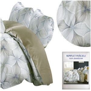 Bedding 160 x 200 3pc Satin Cotton No. A1688