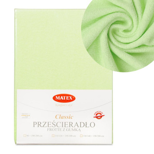 Terry sheet 120 x 200 with elastic CLASSIC 52