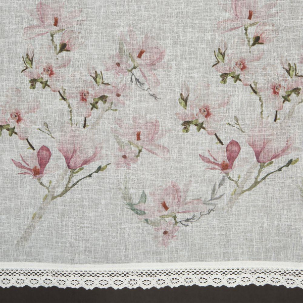 Decorative Ready-made curtain Amelia B+Pink 60 x 150