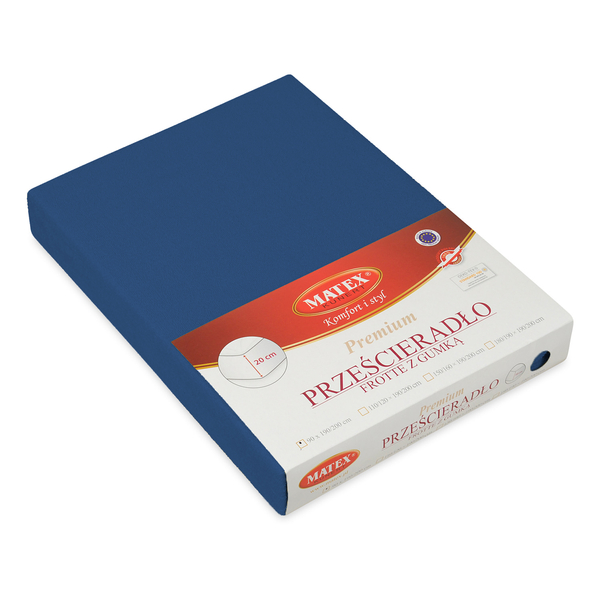 Prześcieradło 100 x 200 Frotte z Gumką PREMIUM 47