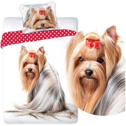 Pościel Młodzieżowa Bawełniana 322 Best Friends Pies 140x200NP 2 części 70x90