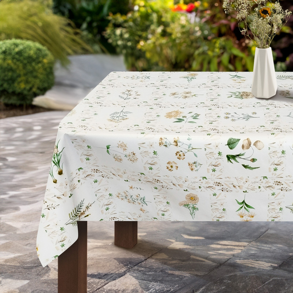 Tablecloth 140 cm Decorative by the Meter Lena 65