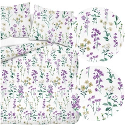 Pościel 160 x 200 3cz Flanela Bawełna Laura 5634B