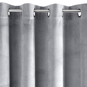 Curtain 140 x 250 Ready Decorative Pierre J. Silver