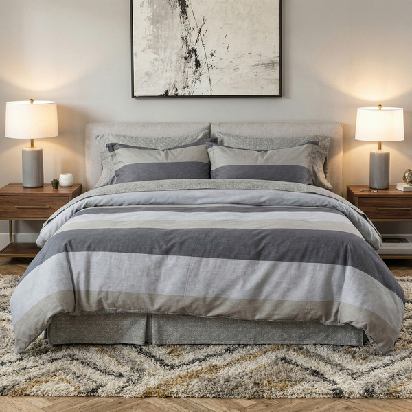 Pościel 140 x 200 2cz Satyna Bawełniana Aurela 07